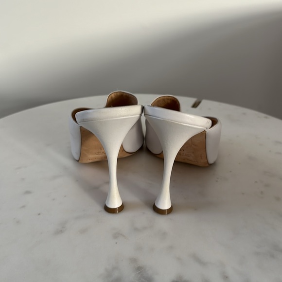 Magda Butrym white mules in a size 41 - Picture 4 of 5